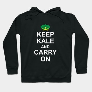 Funny Keep kale and carry on design gift for her gift for kale lover Hoodie